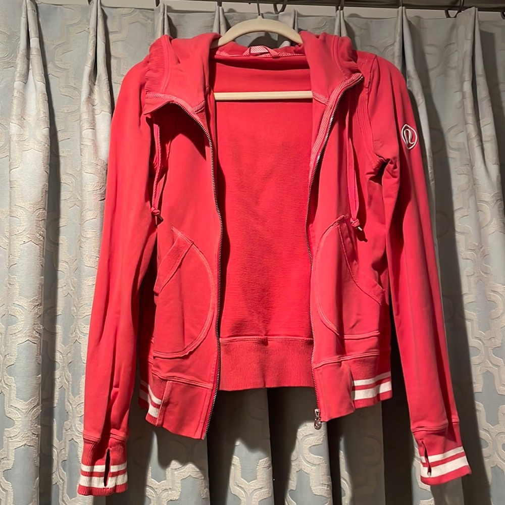 Lulu lemon coral jacket